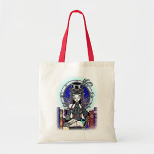 Tote Bag Toile d'art punk de féerie de vapeur de "Victoria