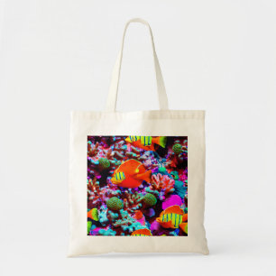 Tote Bag Toile de Corail Reef Fourre-tout