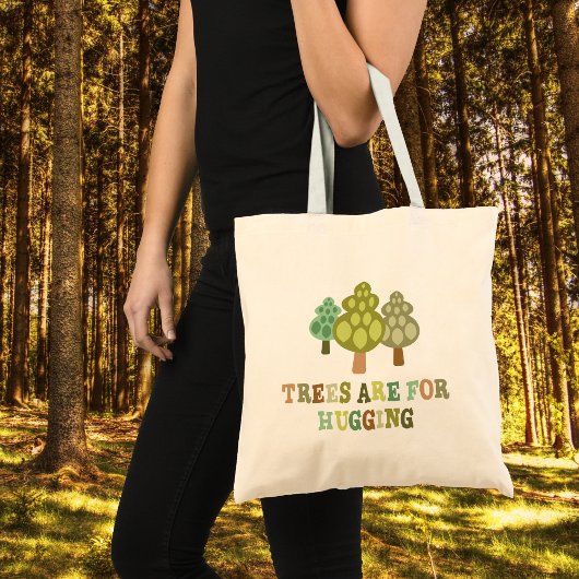 Tote Bag Toile de Hugger d'arbre lunaire