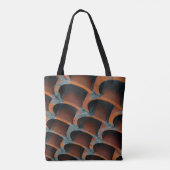 Tote Bag Toit orange (Dos)