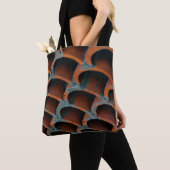 Tote Bag Toit orange (De près)