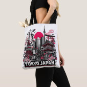 Tote Bag Tokyo Japon vacances (De près)