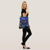 Tote Bag Tokyo la nuit (Sur le modèle)