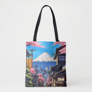 Tote Bag Tokyo Mt Fuji