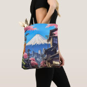 Tote Bag Tokyo Mt Fuji (De près)
