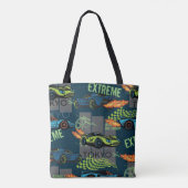 Tote Bag Tokyo Street Racing Pattern (Dos)