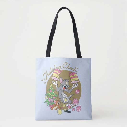 Tote Bag Tom et Jerry Holiday Cheer (Devant)