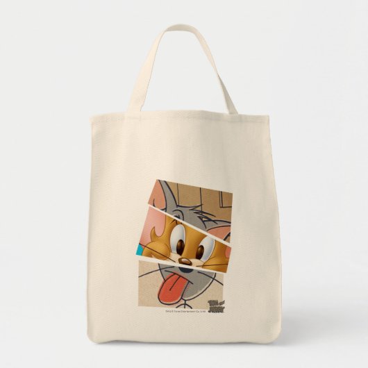 Tote Bag Tom Et Jerry | Tom Et Jerry Mashup (Devant)