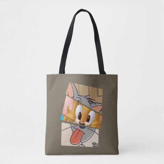 Tote Bag Tom Et Jerry | Tom Et Jerry Mashup (Devant)