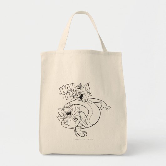 Tote Bag Tom Et Jerry | Tom Et Jerry Rient (Devant)