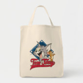 Tote Bag Tom Et Jerry | Tom Et Jerry Sur Diamant De Basebal (Devant)