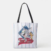 Tote Bag Tom Et Jerry | Tom Et Jerry Sur Diamant De Basebal (Dos)