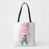 Tote Bag Tom & Jerry - Sugar And Spice (Devant)
