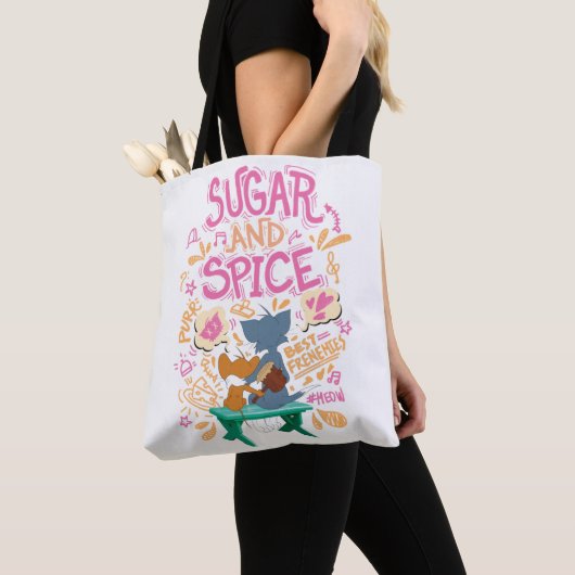 Tote Bag Tom & Jerry - Sugar And Spice (De près)