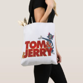 Tote Bag Tom & Jerry With Movie Logo (De près)