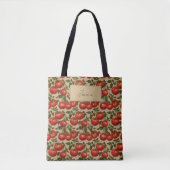 Tote Bag Tomates de Style Vintage (Devant)