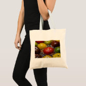 Tote Bag Tomates en couleurs (Devant (produit))