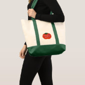 Tote Bag Tomates S'Il Vous Plaît Manger Illustré Farmer Mar (Devant (produit))