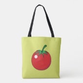 Tote Bag Tomato rouge (Dos)