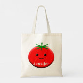Tote Bag Tomato rouge (Dos)
