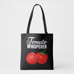 Tote Bag Tomato Whisperer Funny Jardinage jardiner cadeau
