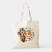 Tote Bag Tombe Pour Jésus... (Dos)