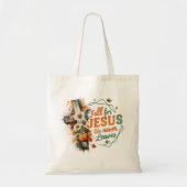 Tote Bag Tombe Pour Jésus... (Devant)