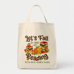 Tote Bag Tomber amoureux de la lecture de Brenda K Davies B