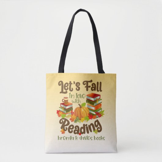 Tote Bag Tombons amoureux de la lecture (Devant)