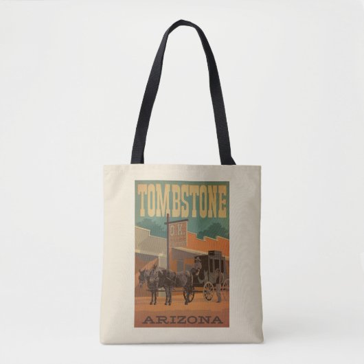 Tote Bag Tombstone, Arizona (Devant)