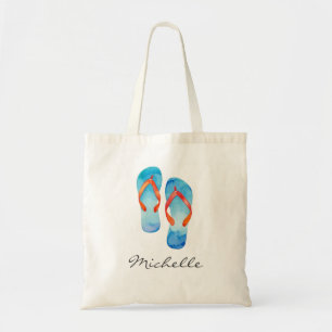 Tote Bag Tongs de plage tendance pour l'été