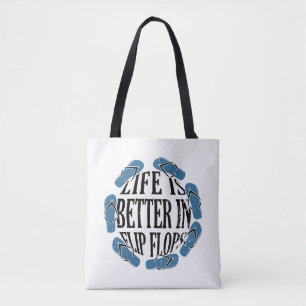 Tote Bag Tongs - La vie en tongs