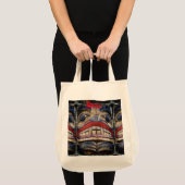 Tote Bag Tonnerre à visage totem (Devant (produit))
