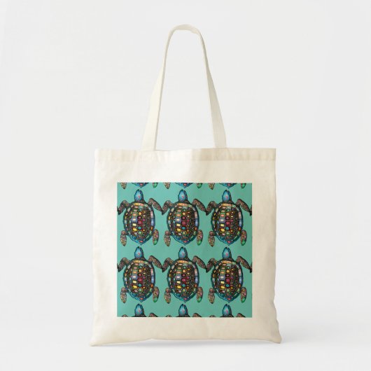 Tote Bag Tonnerre de tortue de mer (Devant)