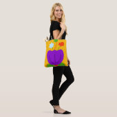 Tote Bag Tons vibrants (Sur le modèle)