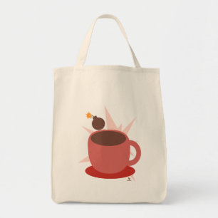 Tote Bag Toon amusant à chocolat chaud à la bombe de cacao