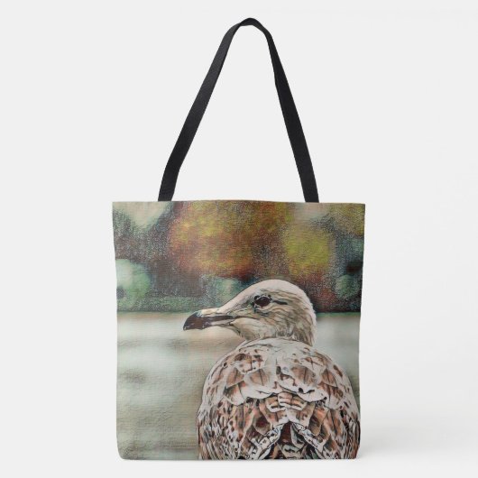 Tote Bag toony seagull (Devant)