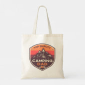 Tote Bag Top qualité de camping papa (Dos)