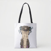 Tote Bag Torchon musical (Devant)