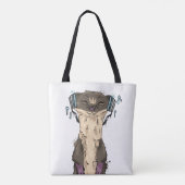 Tote Bag Torchon musical (Dos)