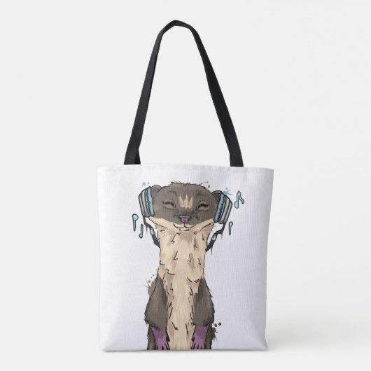Tote Bag Torchon musical (Dos)