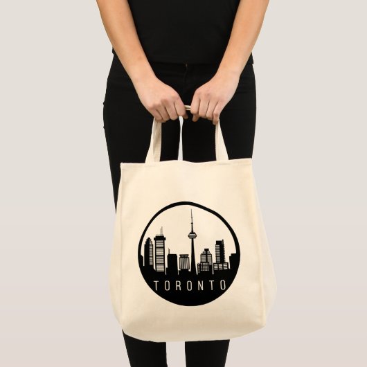 Tote Bag Toronto City Skyline (Devant (produit))
