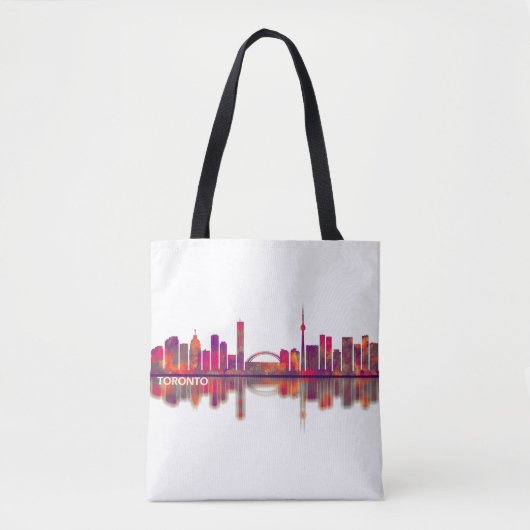 Tote Bag Toronto Skyline (Devant)