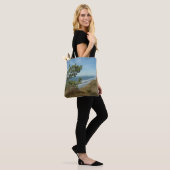 Tote Bag Torrey Pine and California Coastline Landscape (Sur le modèle)