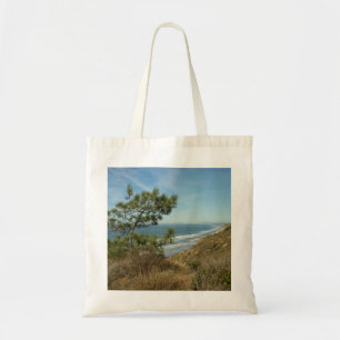 Tote Bag Torrey Pine and California Coastline Landscape