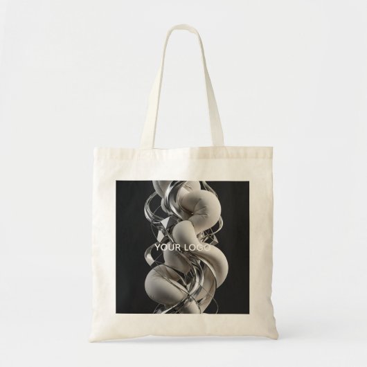 Tote Bag Torsion Chrome Vertical - Premium 3D (Devant)