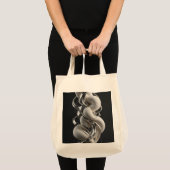 Tote Bag Torsion Chrome Vertical - Premium 3D (Devant (produit))