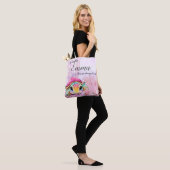 Tote Bag Tortue 4e anniversaire, sous la mer (Sur le modèle)