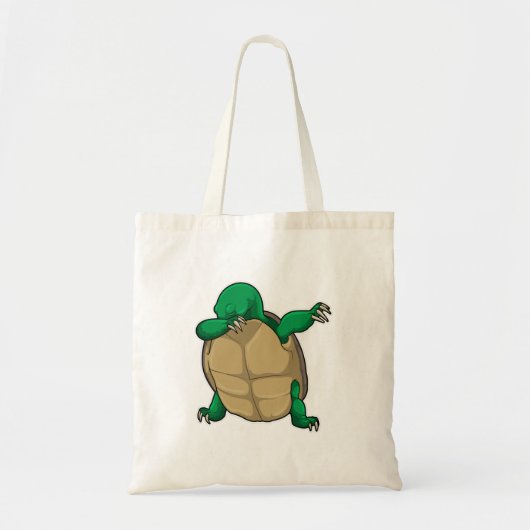 Tote Bag Tortue à Hip hop Dance Dab (Devant)