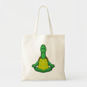 Tote Bag Tortue à la méditation de Yoga